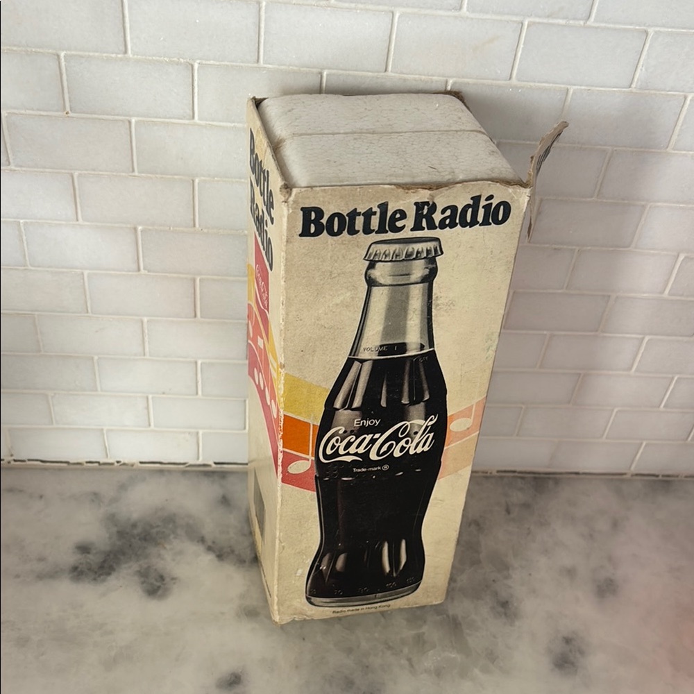 Coca-Cola Bottle Radio